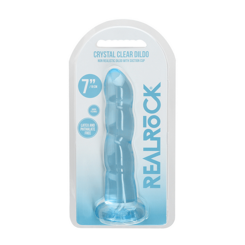 Dildo Non-Réaliste avec Ventouse - 7 / 17 cm