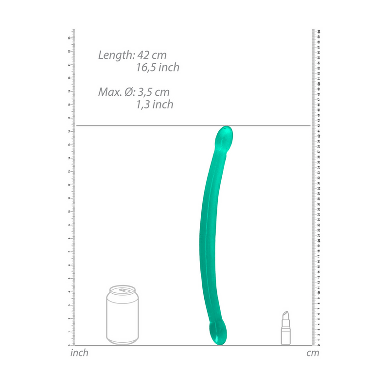 Double Dong Non-Réaliste - 17 / 42 cm