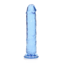 Dildo Réaliste Droit avec Ventouse - 7'' / 18