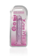 Dildo réaliste droit avec ventouse - 7'' / 18