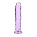 Dildo Réaliste Droit avec Ventouse - 7'' / 18