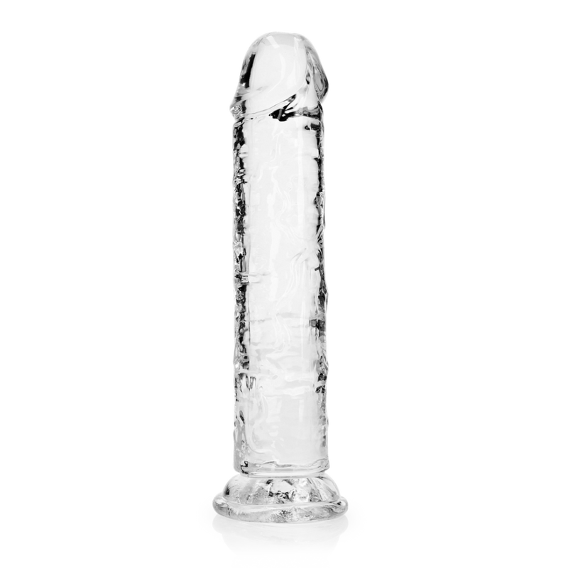 Dildo réaliste droit avec ventouse - 20 cm / 8''