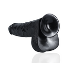 Extra Large Straight avec Boules 13 / 33 cm - Noir