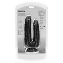 Double Trouble Dildo 5/6 - 12,7/15,2 cm - Noir