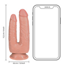 Double Trouble Dildo 5/6 - 12,7/15,2 cm - Chair