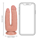 Double Trouble Dildo 5/6 - 12,7/15,2 cm - Chair