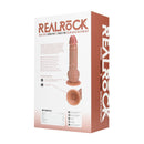 Vibromasseur et Pénis Droit avec Boules - 8 / 20,5 cm - Tan