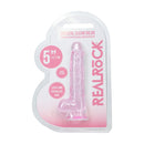 Dildo réaliste avec testicules - 5 / 12,7 cm - Rose