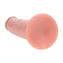 Dildo en silicone réaliste à peau glissante à double densité - 8 / 20,5 cm - Chair