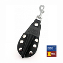 Porte-bouteille en cuir - Petit - Noir