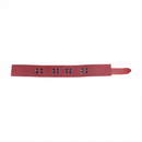 Collier en cuir ultra - Rouge