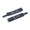 Menottes en cuir ultra - Noir