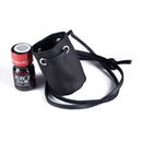 Porte-monnaie en cuir pour Aroma - Noir