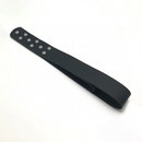 Paddle en cuir double - 44,5 cm - Noir