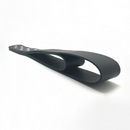Paddle en cuir double - 44,5 cm - Noir