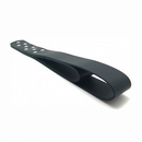 Paddle en cuir double - 44,5 cm - Noir