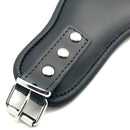 Collier en cuir - Noir