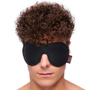Masque de sommeil en cuir - Noir