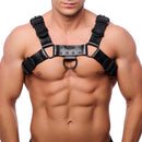 Harnais en cuir Bulldog - S/M - Noir
