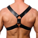 Harnais en cuir Right - S/M - Noir