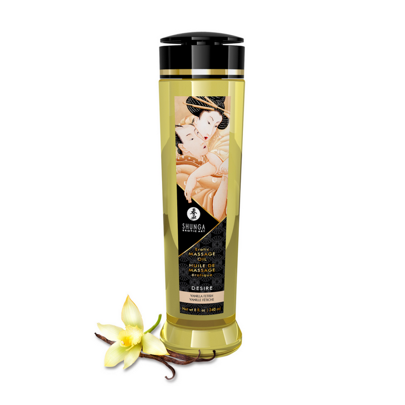 Huile de massage érotique - Vanille - 8 fl oz / 240 ml