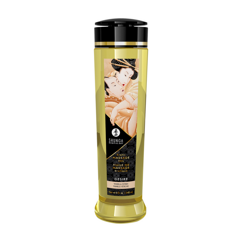 Huile de massage érotique - Vanille - 8 fl oz / 240 ml