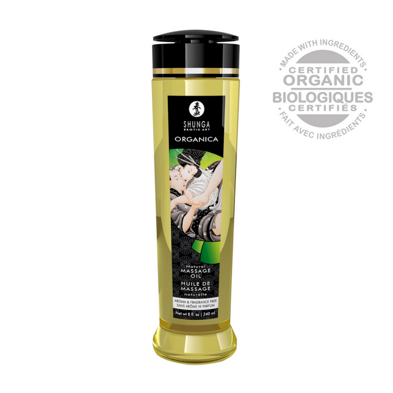 Huile de massage Organica - Naturelle - 8 fl oz / 240 ml