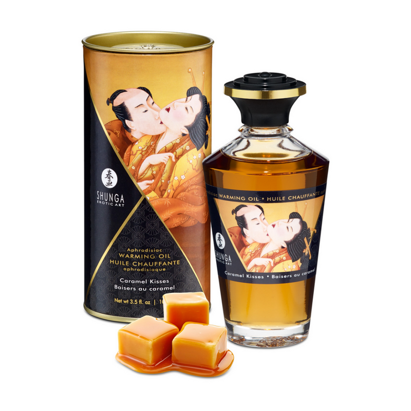 Huile Aphrodisia - Baisers Caramel - 3,5 fl oz / 100 ml