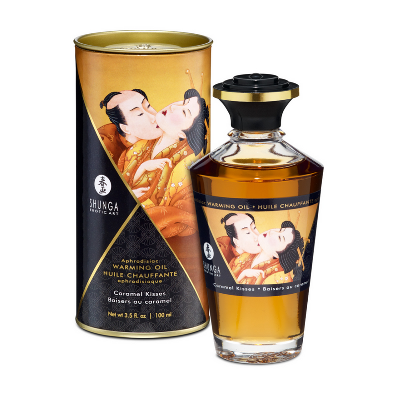 Huile Aphrodisia - Baisers Caramel - 3,5 fl oz / 100 ml