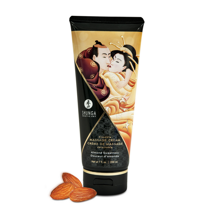 Crème de Massage Baisable - Douceur d'Amande - 7 floz / 200 ml