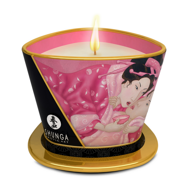 Bougie de Massage - Roses - 5.7 oz / 170 ml
