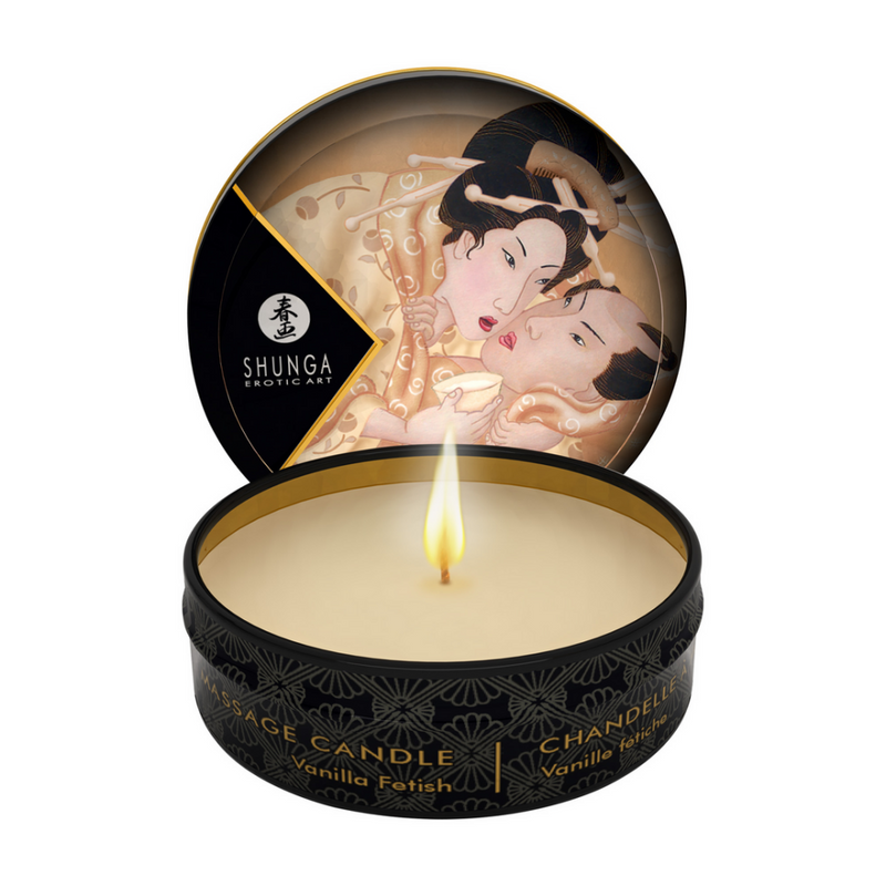 Mini bougie de massage - Vanille - 1 oz / 30 ml