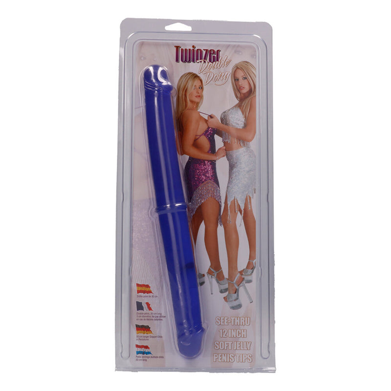 Twinzer - Jelly Double Dildo - 30 cm