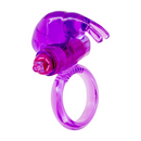 Anneau vibrant en gel ultra doux Rabbit