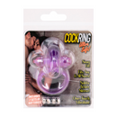 Anneau vibrant en gel ultra doux Rabbit