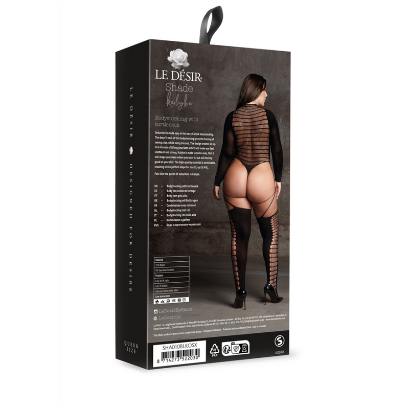 Kalyke XXIII - Bodystocking with Turtleneck - Plus Size