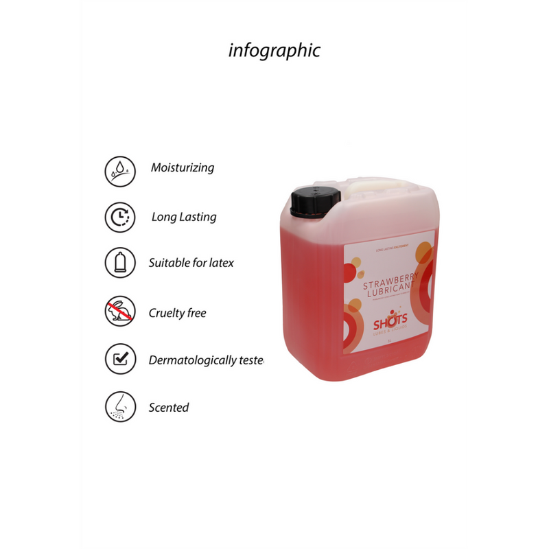 Lubricant - Strawberry - 1.3 gal / 5 l