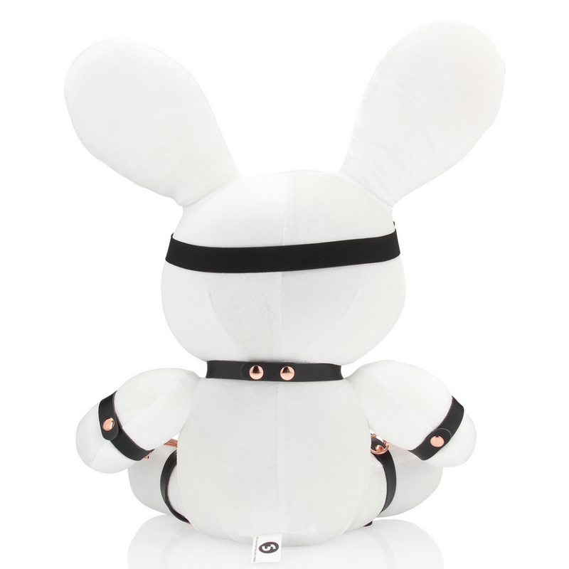 Rabbit Bondage - Velours - Grand - Blanc