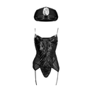 Costume de police - S/M - Noir