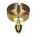 Cendrier - Cendrier et Plug Anal - Doré