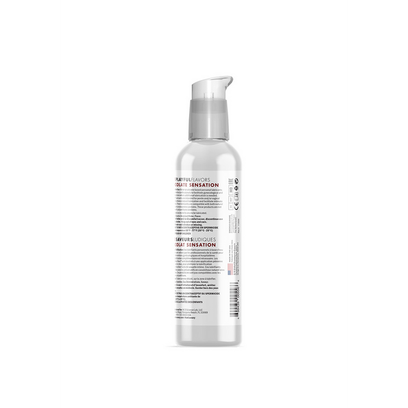 Lubrifiant 4 en 1 au goût de sensation chocolat - 4 oz / 118 ml
