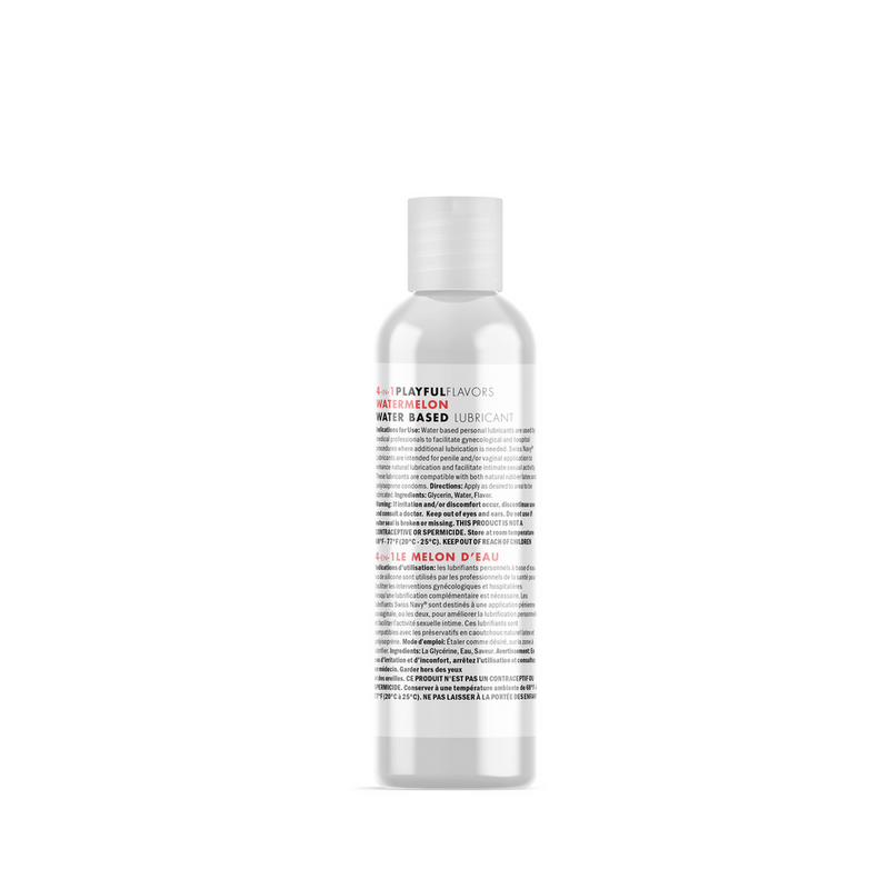 Lubrifiant 4 en 1 au goût de pastèque - 1 fl oz / 30 ml