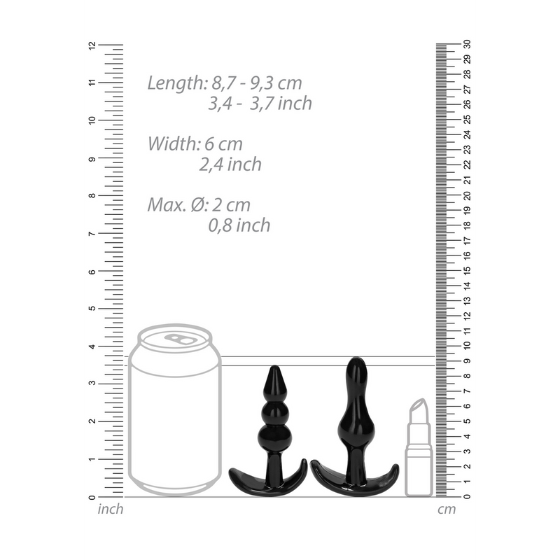 No.80 - Ensemble de 4 plugs anaux