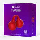 TWINN - Vibreur pour doigts - Cerise