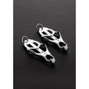 2 Squeezer Teaser Clover Nipple Clamps avec Anneau