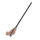 Canne avec Poignée en Acier Inoxydable