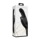 Izara - Vibromasseur Lapin à Perles Rotatives - Noir