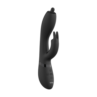 Nilo - Pinpoint Rotating G-spot Rabbit - Black