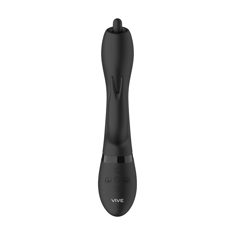 Nilo - Pinpoint Rotating G-spot Rabbit - Black