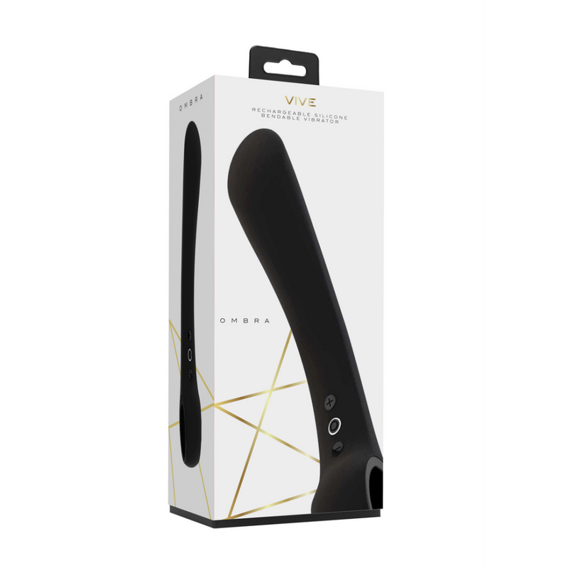 Ombra - Bendable Vibrator - Black